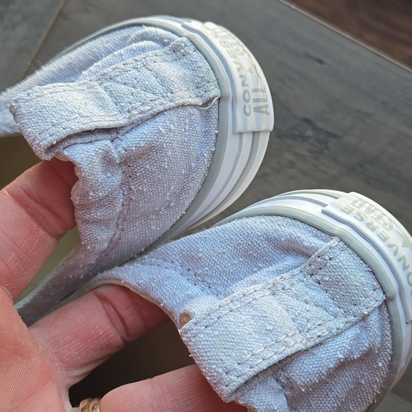 Converse CTAS Shoreline Textured Moonlight Cotton Skips 8.5 - Picture 4 of 10